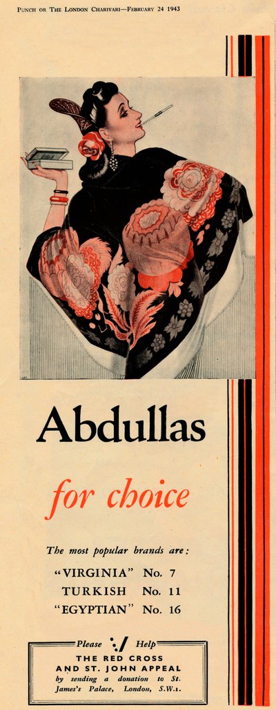 Abdullas na výběr, 1943 od Unbekannt