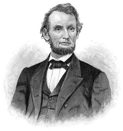 Abraham Lincoln, 16. prezident Spojených států, 1900 od Unbekannt
