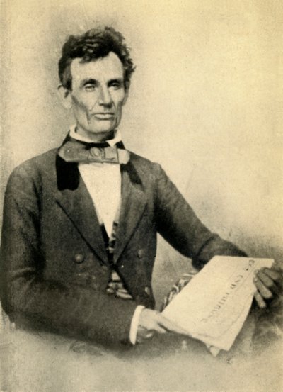 Abraham Lincoln, 1854, 1930. od Unbekannt