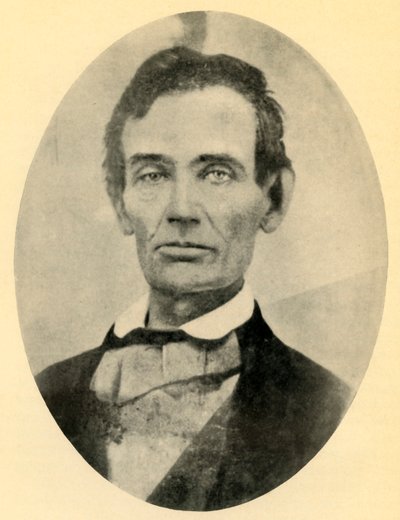 Abraham Lincoln, 1858, 1930. od Unbekannt