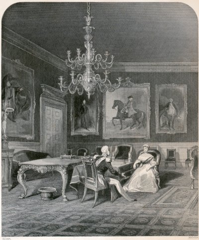 Nastoupení královny Viktorie, 1837 od Unbekannt
