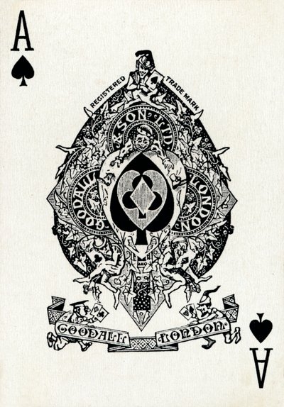 Eso of Spades z balíčku hracích karet Goodall & Son Ltd., c1940 od Unbekannt