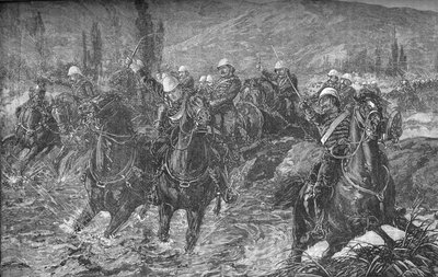 Akce v údolí Chardeh, 11. prosince 1879, Trying to Save the Guns, 1879, c1880 od Unbekannt