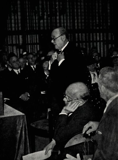 V projevu k francouzskému publiku, 24. září 1936, 1945. od Unbekannt