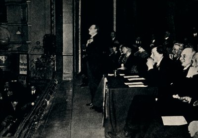Projev na veřejném setkání ve Finsbury Park, 1924, 1945. od Unbekannt