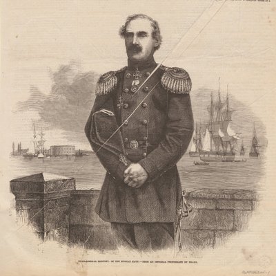 Admirál Štěpán Stěpanovič Lesovský 1816-1866, 1863 od Unbekannt