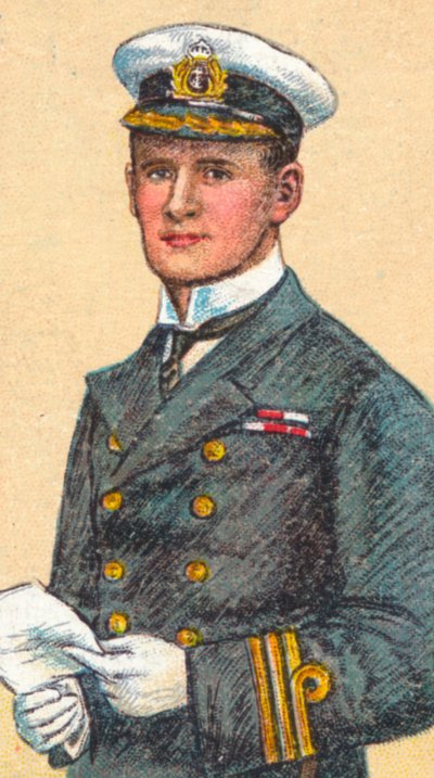 Admirál Teddy Evans , 1881-1957, britský námořní důstojník a antarktický průzkumník, 1916 od Unbekannt