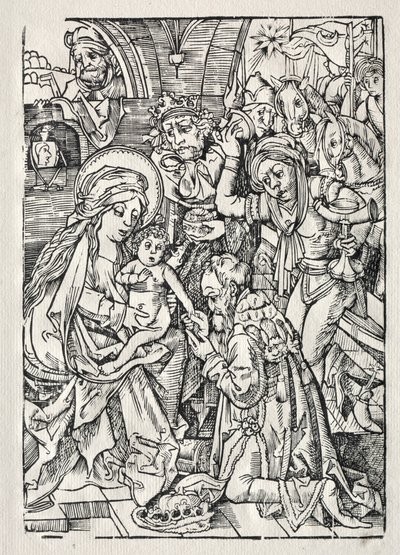 Klanění králů, c. 1500. od Unbekannt