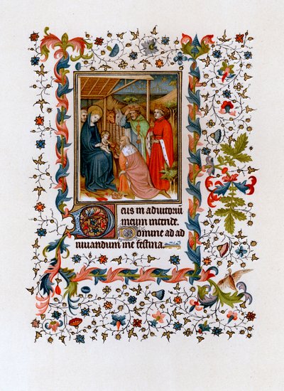 Klanění tří králů, c1420 od Unbekannt