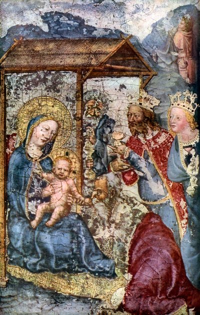 Klanění tří králů, c1360 1955 od Unbekannt
