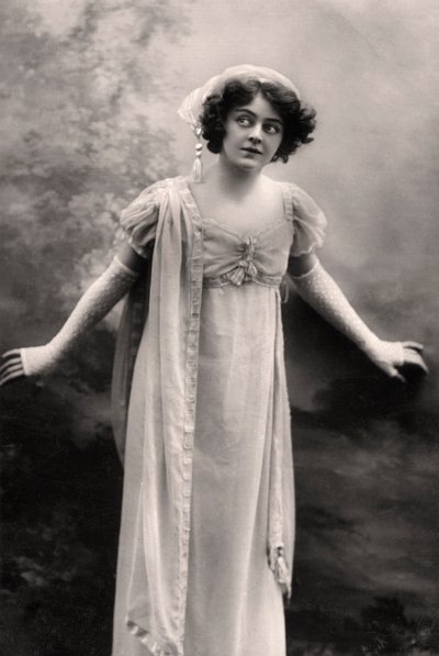 Adrienne Augarde 1882-1913, anglická herečka, 1907 od Unbekannt