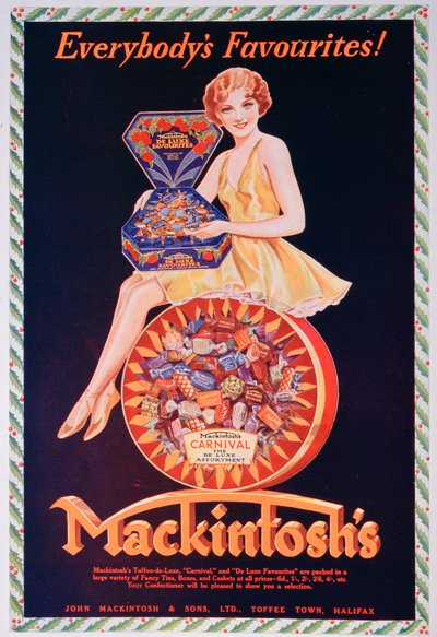Reklama na karamel Mackintosh, 1932 od Unbekannt