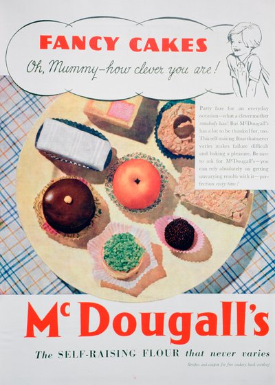 Reklama na mouku McDougalls, 1935 od Unbekannt