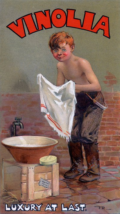 Reklama na mýdlo Vinolia, c1900 od Unbekannt