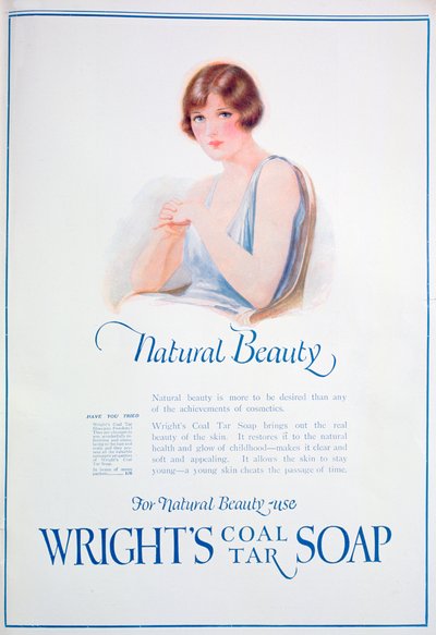 Reklama na Wrights Coal Tar Soap, 1925 od Unbekannt