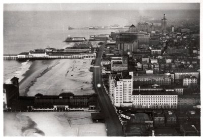 Letecký pohled na Atlantic City, New Jersey, USA, ze Zeppelinu, 1930 1933 od Unbekannt