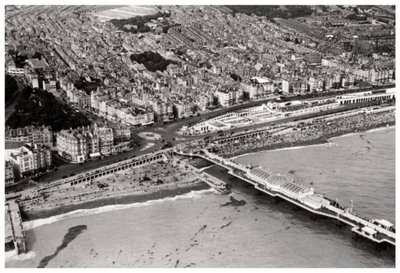 Letecký pohled na Brighton, Sussex, ze Zeppelinu, 1931 1933 od Unbekannt