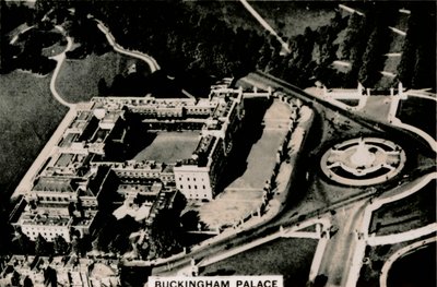 Letecký pohled na Buckinghamský palác, 1939 od Unbekannt