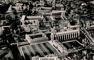 Letecký pohled na Cambridge, 1939 od Unbekannt