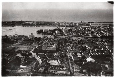 Letecký pohled na Recife, Brazílie, ze Zeppelinu, 1930 1933 od Unbekannt