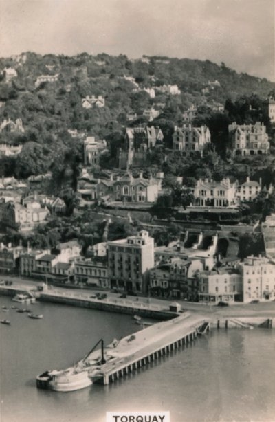 Letecký pohled na Torquay, 1939 od Unbekannt