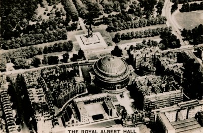 Letecký pohled na Royal Albert Hall, 1939 od Unbekannt