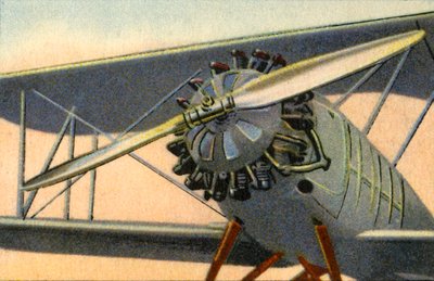 Kovová vrtule Aeron-Reed vyrobená měděnou továrnou Heddernheimer Kupfer-Werk, 1932. od Unbekannt