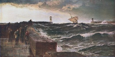 After Three Days Gale, 1885, c1902. od Unbekannt