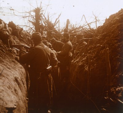 Po bitvě na Marně, severní Francie, c1914-c1918 od Unbekannt