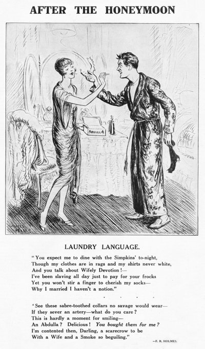 Po líbánkách - Praní zavazadel, 1927 od Unbekannt