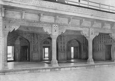 Agra. Pokoj v Jasmínové věži, c1910. od Unbekannt