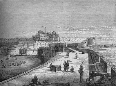 Agra, c1880 od Unbekannt