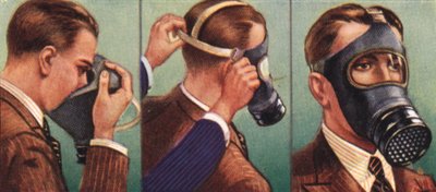 Air Raid Precaution, cigaretová karta, Britové, 1938 od Unbekannt