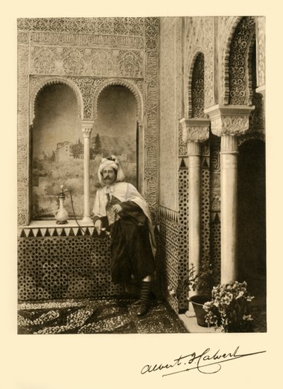 Albert Frederick Calvert v Alhambře, Granada, Španělsko, 1907. od Unbekannt