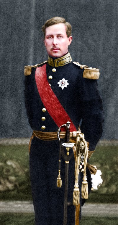 Albert I. 1875-1934, král Belgičanů od roku 1909, ve vojenské uniformě od Unbekannt