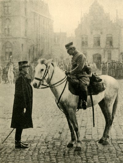 Albert I. Belgický, první světová válka, 1914, c1920. od Unbekannt