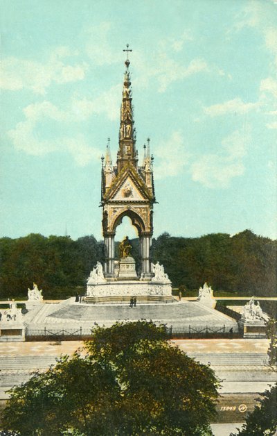 Albert Memorial, Londýn, c1910. od Unbekannt