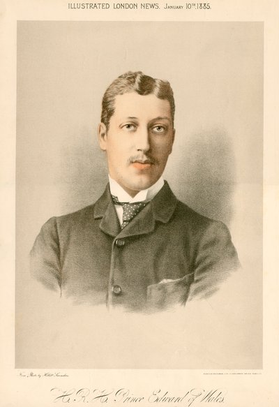 Albert Victor, vévoda z Clarence, 1885 od Unbekannt