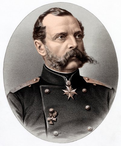 Alexander II 1818-1881, ruský car od roku 1855, c1880 od Unbekannt