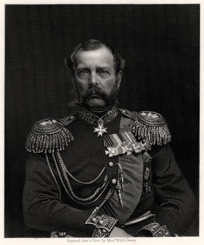 Alexandr II., ruský car, 19. století od Unbekannt