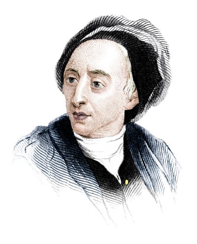 Alexander Pope, anglický básník počátku osmnáctého století, c1850 od Unbekannt