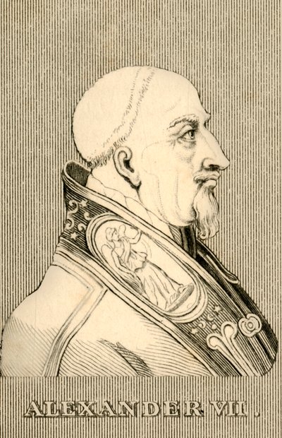 Alexander VII, 1599-1667, 1830. od Unbekannt