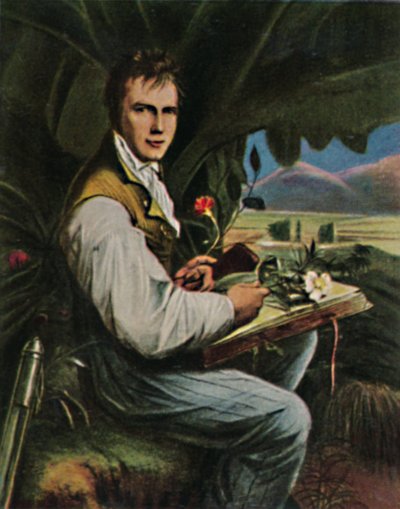 Alexander von Humboldt 1769-1859. - Weitschův obraz, 1934. od Unbekannt