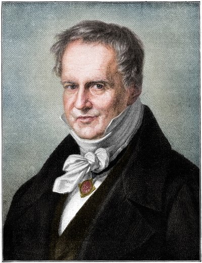 Alexander von Humboldt, pruský přírodovědec a cestovatel, 1900 od Unbekannt