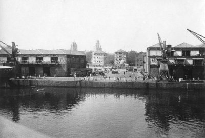 Alexandra Dock, Bombay, Indie, 1917 od Unbekannt