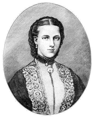 Alexandra, princezna z Walesu, konec 19. století od Unbekannt