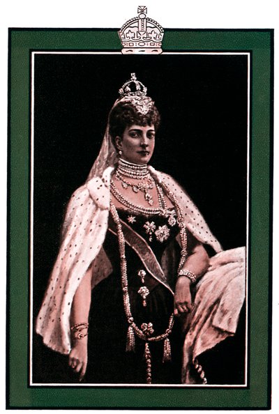 Alexandra Dánská 1844-1925, královna choť krále Edwarda VII., 1902-1903 od Unbekannt