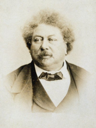 Alexandre Dumas starší, francouzský romanopisec a dramatik, c1850-1870 od Unbekannt