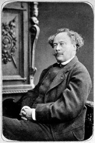 Alexandre Dumas mladší, francouzský spisovatel, c1865-1895 od Unbekannt