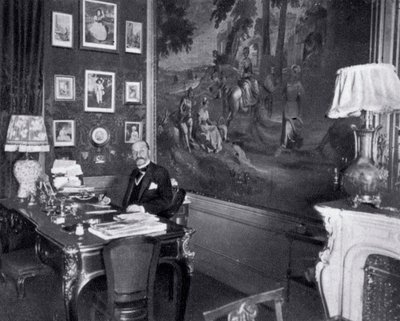 Alexandre Duval, majitel francouzské restaurace a společenská osobnost, 1900 od Unbekannt